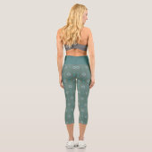 Leggings Capri Mandala Vert (Verso)