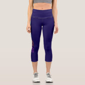 Leggings Capri Manger. Dormir. Salle de sport. Répéter. exercice (Recto)
