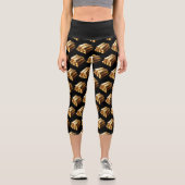 Leggings Capri Manifest Weight Bars Or Bling Noir (Recto)
