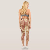 Leggings Capri Mara Trumpet Glory Baroque:  Fitness Gear  (Verso)