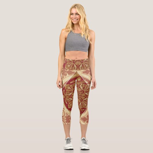 Leggings Capri Mara Trumpet Glory Baroque:  Fitness Gear  (Recto)