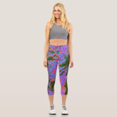 Leggings Capri Marbre aigre (Recto)