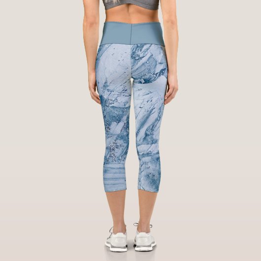 Leggings Capri Marbre brillant (Verso)