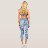 Leggings Capri Marbre brillant (Verso)