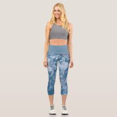 Leggings Capri Marbre brillant (Recto)