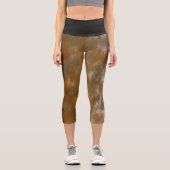 Leggings Capri Marbre doré (Recto)