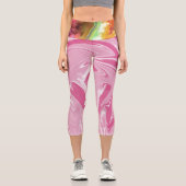 Leggings Capri Marbre Et Aquarelle (Recto)
