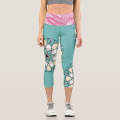 Leggings Capri Marbre Et Un Cercle (Recto)