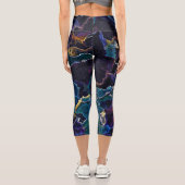 Leggings Capri Marche à huile (Verso)