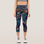 Leggings Capri Marche à huile (Recto)