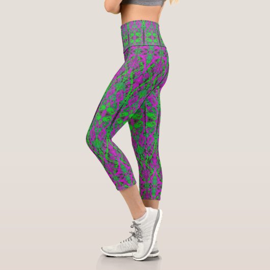 Leggings Capri Mardi Gras (Gauche)