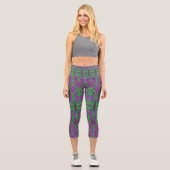 Leggings Capri Mardi Gras (Recto)