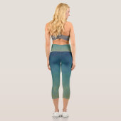 Leggings Capri Marées de Crépuscule (Verso)