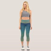Leggings Capri Marées de Crépuscule (Recto)