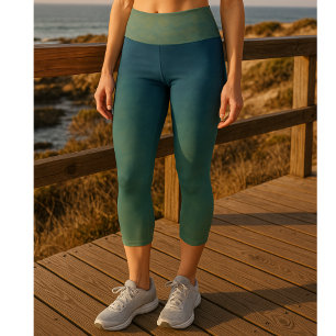 Leggings Capri Marées de Crépuscule