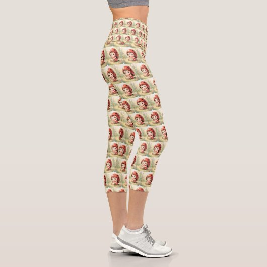 Leggings Capri Marienkäfer et le royaume de nectar caché.3 (Droite)