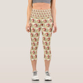 Leggings Capri Marienkäfer et le royaume de nectar caché.3 (Recto)