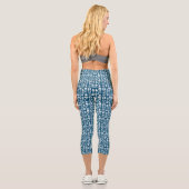 Leggings Capri Marine Élément motif de mer (Verso)