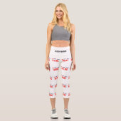 LEGGINGS CAPRI MARQUE BLANCHE MODERNE ET PERSONNALISABLE VÉRIFIÉE (Recto)