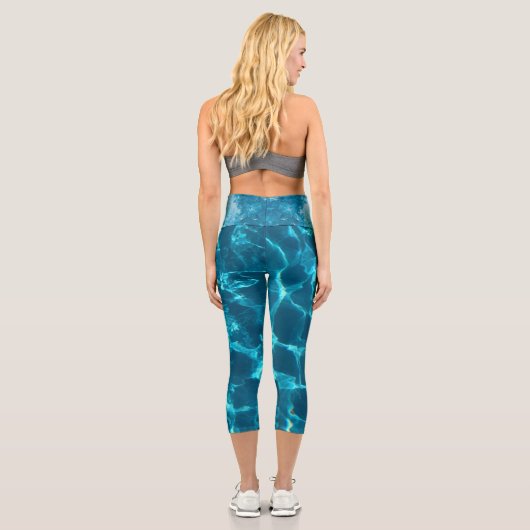 Leggings Capri Marque d'eau (Verso)