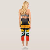 Leggings Capri Masque Rasta (Verso)