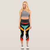 Leggings Capri Masque Rasta (Recto)
