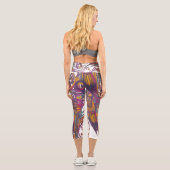 Leggings Capri MasqueCYNShamanic (Verso)