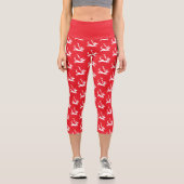 Leggings Capri Max the Reindeer Silhouette (Recto)