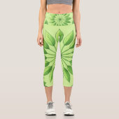 Leggings Capri Médecine végétale (Recto)