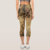 Leggings Capri Meilleures légendes parfaites pour exécuter des er (Verso)