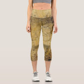 Leggings Capri Meilleures légendes parfaites pour exécuter des er (Recto)