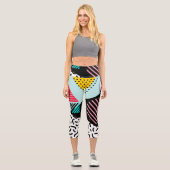 Leggings Capri Memphis Motif (Recto)