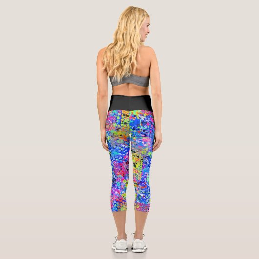 Leggings Capri Mer Graffiti (Verso)