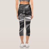 Leggings Capri Métal argenté (Verso)