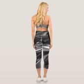 Leggings Capri Métal argenté (Verso)