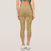 Leggings Capri Micro Plaid (Verso)
