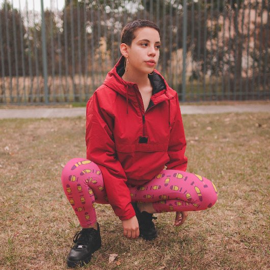 Leggings Capri Microphone