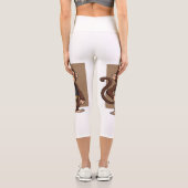 Leggings Capri Minimal Monkey – Calm Motion High Waisted Capris (Verso)