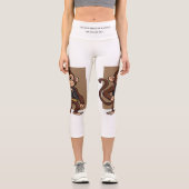 Leggings Capri Minimal Monkey – Calm Motion High Waisted Capris (Recto)
