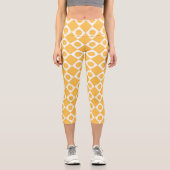 Leggings Capri Mod Retro 60's Mustard (Recto)