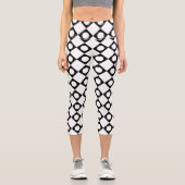Leggings Capri Mod Retro 60's White (Recto)