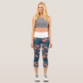 Leggings Capri Modèle flamant (Recto)
