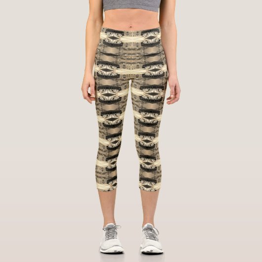 Leggings Capri Monaco palace courtyard (Recto)