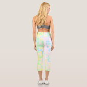 Leggings Capri Mondrian Pastel 3 (Verso)