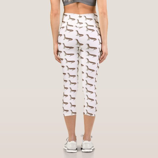 Leggings Capri Monitor lizard (Verso)