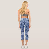Leggings Capri Monotone bleu Pimpernel, William Morris (Verso)