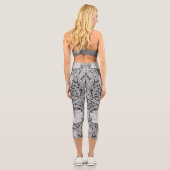 Leggings Capri Monotone gris Pimpernel, William Morris (Verso)