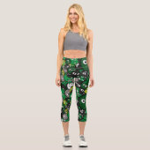 Leggings Capri Montres verts (Recto)