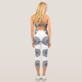 Leggings Capri Moroccan Zelije !Moroccan Zellige (Verso)