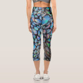 Leggings Capri Mosaïque d'opale1 (Verso)